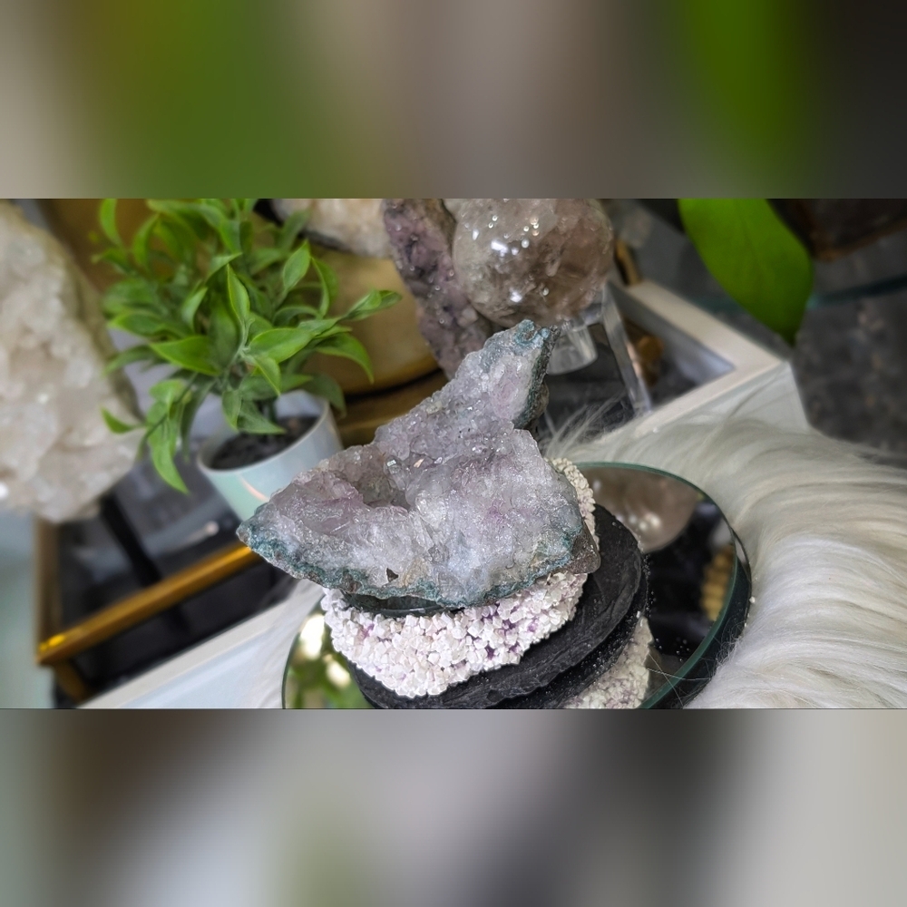 Amethyst & Agate Crystal Cluster